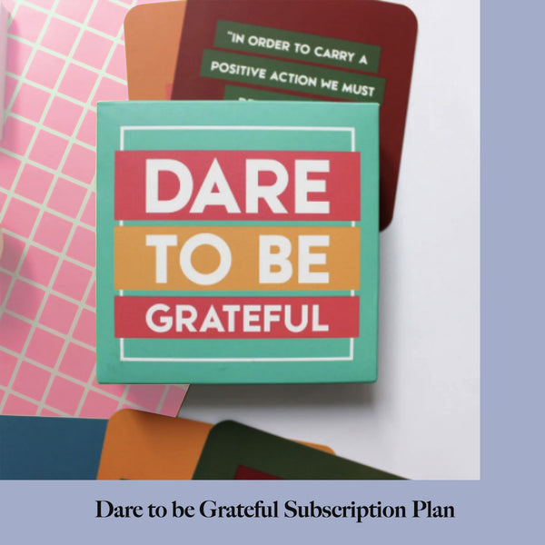 Dare to be Grateful Subscription Plan