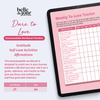 Downloadable Dare to Dream Workbook Trackers