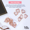 Rose Gold Clips